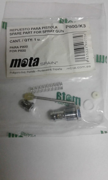 Kit Repuesto Regulador De Aire De Gatillo Mota P800/k3 1