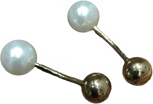 Accesorio Tipo Piercing De Perla A Rosca X 10 Unidades 0