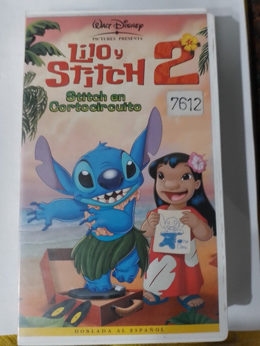 Película Original En Vhs Lilo Y Stitch 2 1