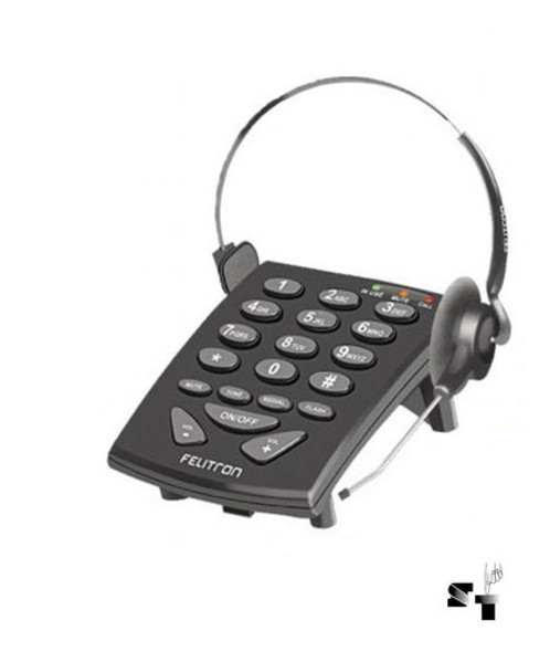 Telefono Felitron S8010 Vincha Headset Mejor Plantronic T110 0