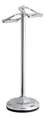 Kingston Brass Vintage Freestanding Brass Double Toilet Roll 0