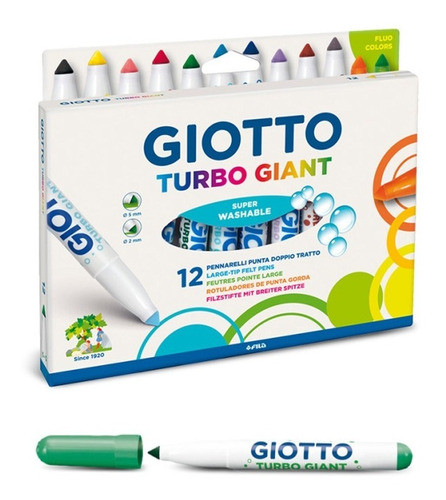 Marcador Giotto Giant Gigante X 12 0