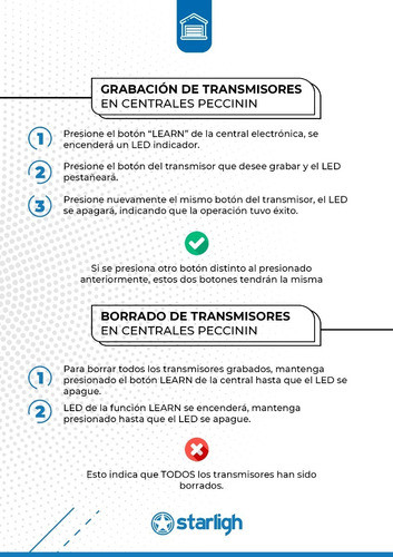 Pack 2 Control Remoto Para Portones Rolling Code 3 Ch Nice 1
