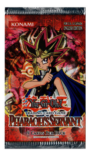 Yu Gi Oh Pharaoh's Servant Booster Pack 0