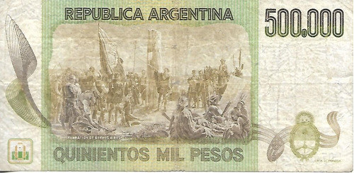 Bottero 2507 500000 Pesos Ley 18188 Serie A B+ Palermo 1