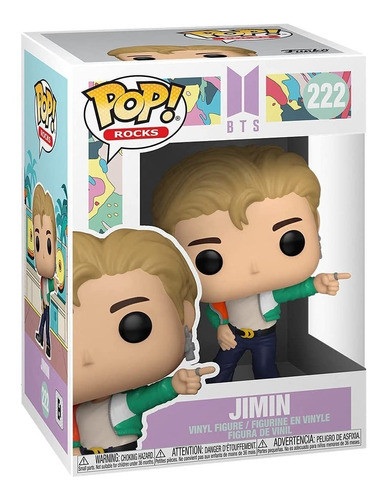 Funko Pop Rocks Bts Dynamite Jimin 0