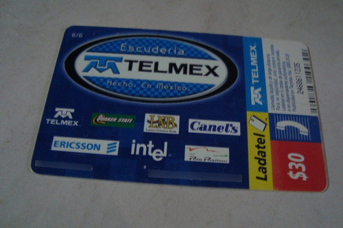 Cart Tel Mexico Ladatel / Escuderia Telmex 6 / 1