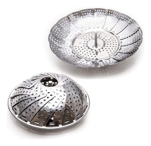 Cesto Para Cozimento A Vapor 27 Cm  Inox Legumes Verduras 0