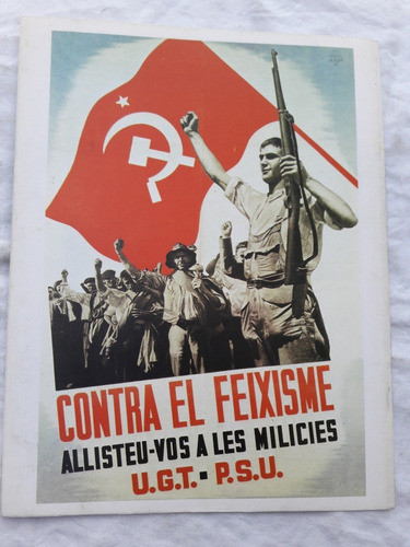 Afiche Guerra Civil Española Nº 27 Fascismo Franco Milicias 0