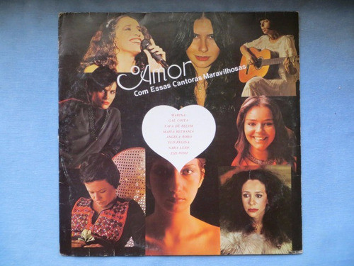 Amor Con Essas Cantoras Vinilo Lp Gal Costa Maria Bethania 0