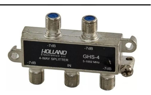 Derivador X 4 Vias Divisor Splitter Holland Tda V. Urquiza 0