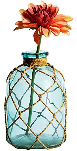 Florero De Cristal Rústico Con Forma De Estrella De Diamante 0