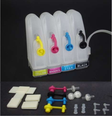 Bulk Ink Jato Tinta Desk Jet Compatível Impressora Hp 4litro 1
