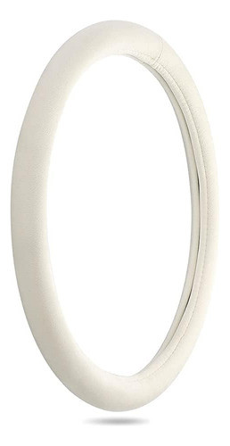 Funda Para Volante Suave De Terciopelo Blanco (38cm) 0