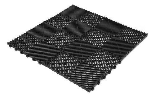 Piso Modular 4 Metros Quadrados 30x30cm - Preto 0