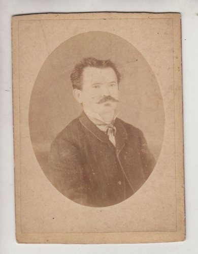 Antiguo Retrato Por Cappellano Fotografia De Roma Montevideo 0