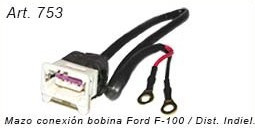 Cable Mazo De Conexión Bobina Ford F100 -distribuidor Indiel 0