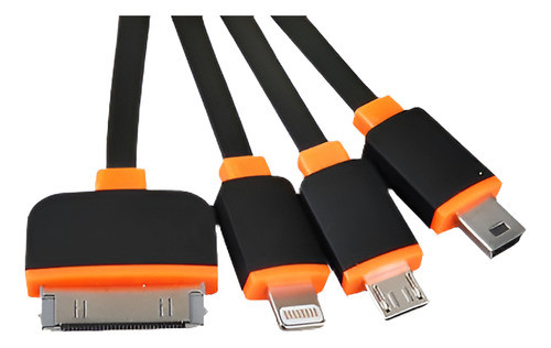 ¡nos Stock! Multi 4 En 1 Cargador Datos Línea Cable De Carga 0
