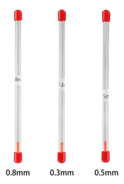 Kits De Bicos Para Aerógrafo 0,3mm 0,5mm 0,8mm 11 Peças 1