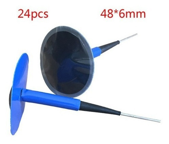 24pcs Pneu Punção Reparação Tubeless Wired Cogumelo Plug Pat 1 24pcs Pneu Punção Reparação Tubeless Wired Cogumelo Plug Pat 1