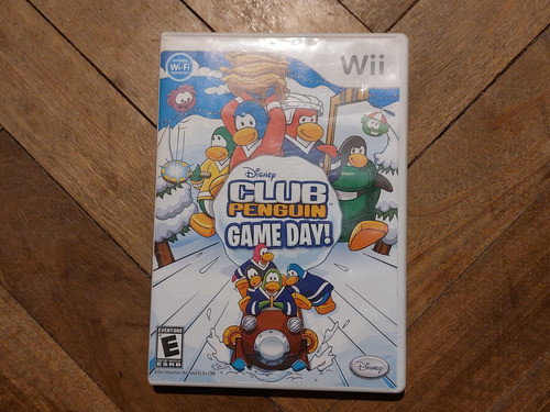 Wii Caja Y Manual De Juego Club Penguin (sin Juego) Nintendo 1