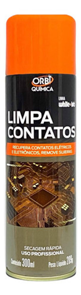 Spray Limpa Contatos Elétricos Orbi Quimica 300ml 0
