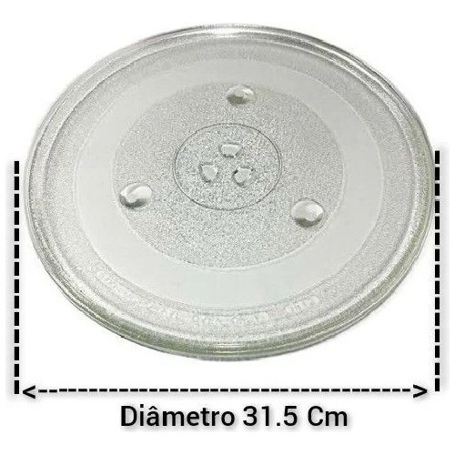 Prato Microondas Electrolux Me28s Me28g Me 28s Me 28g 31cm 1