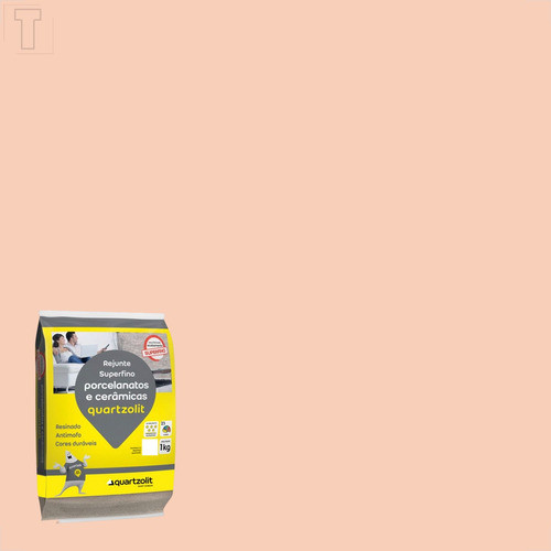 Rejunte Quartzolit 1kg Porcelanato Bege 1