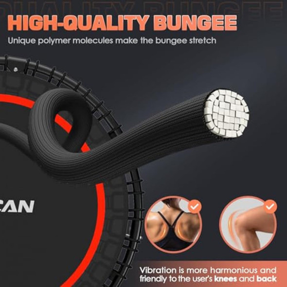 Bcan Mini Trampolín Plegable De 450/550 Libras, 1