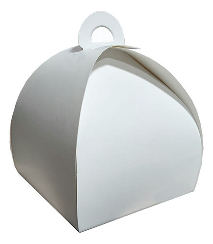 Caja Maletín Mini Torta Take Away Blanca 15x15x12 Cm X 10 U. 0