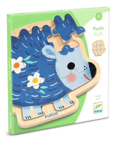 Puzzle Djeco Kipik 9 Piezas 0