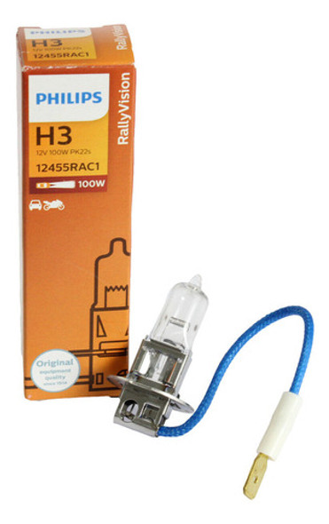 Lampara Halogena 12v 100w H3 Rally 0
