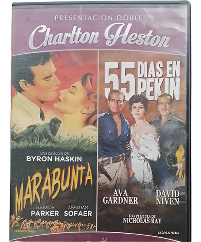 Dvd - 55 Dias En Pekin - Maraunta - Doble De Charlton Heston 0