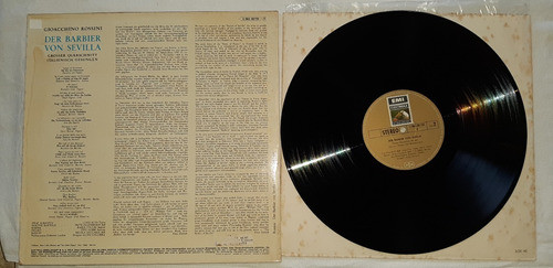 Frt Grátis Maria Callas Barbeiro Sevilha Highlight Lp Alemão 1