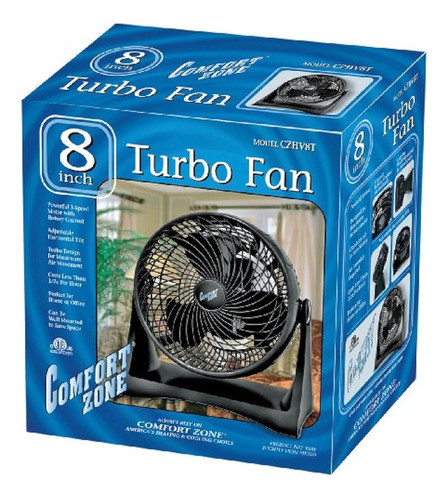 Comfort Zone Czhv8t 8 En 3 Velocidad Altavelocidad Ventilado 1