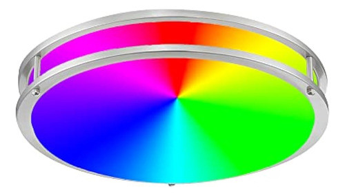 Designers Fountain Led1553rgb-bn Led Redondo De 14 , 120 V, 0