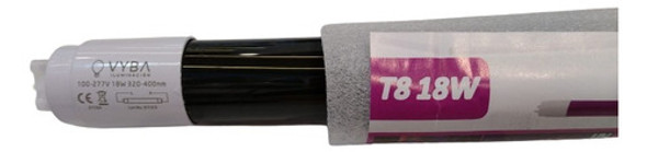 Tubo Led De Luz Negra T8 18w 120cm Contacto Electricidad 0