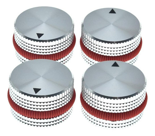 Dopro 4-pack 25 15.5mm Set Screw Style Atentiometer Knobs 1/ 0