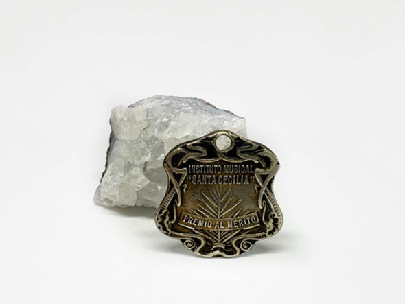 Antigua Medalla Santa Cecilia Constante Rossi - Mikapao 1
