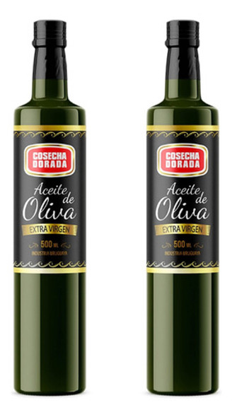 Aceite Oliva Cosecha Dorada 500ml Extra Virgen X2 Suchinasa 0