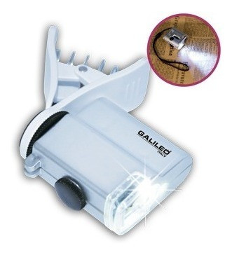 Lupa Microscopio Para Celular Y Tablet Galileo 10055led X55 0