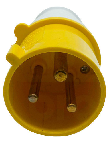 Plugue Industrial 2p+t 32a Amarela 110v - 130v 4h - Lukma 1