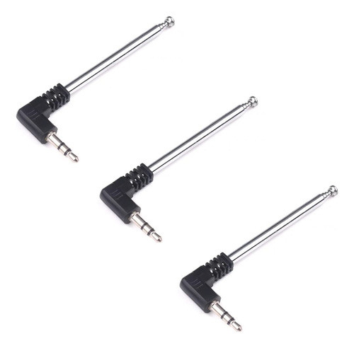 Qmseller - Antena Telescopica De 4 Secciones (conector Ester 0