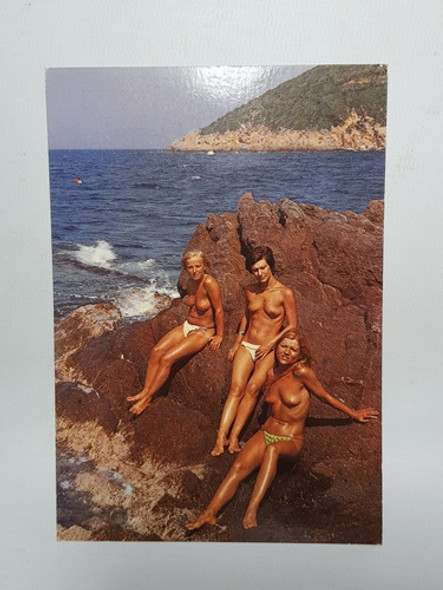 Antigua Postal Nudista Francia Mag 58077 0