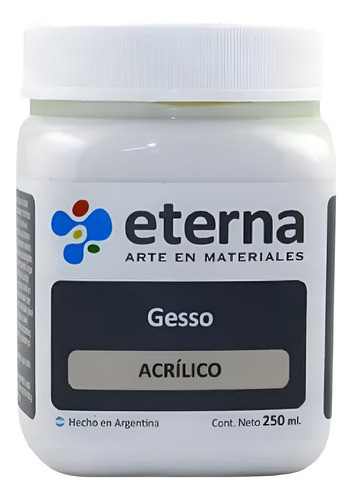 Gesso Acrilico Eterna 250ml Capa Base Para Liezo 0