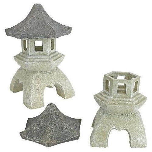 Design Toscano Asian Pagoda Statues Medium Set De Dos 1