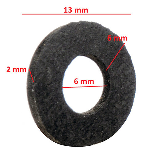 Arandela De Goma Para Garrafa De 3 Kg Pack X100 Unidades 1