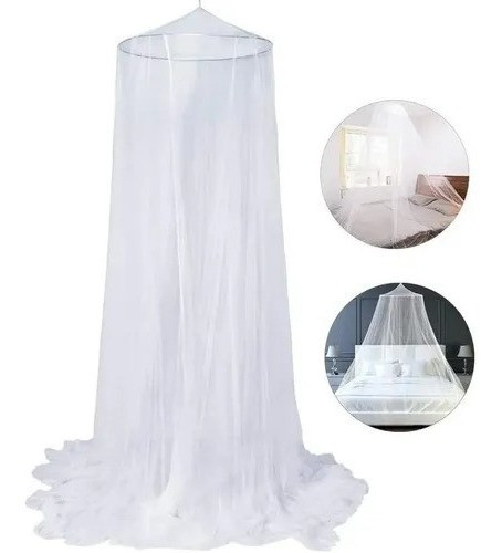 Mosquitero Camping Cama 2 Plazas Ambiente 8x2,6 Mts Blanco 0