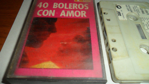 Cassette Maracaibo Ensemble- 40 Boleros Con Amor 1