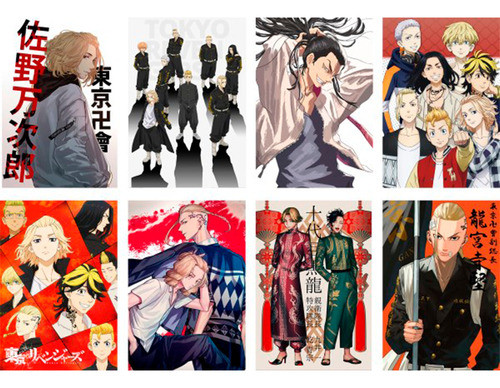 Poster Tokyo Revengers Manjiro Draken Personajes + Regalo 0